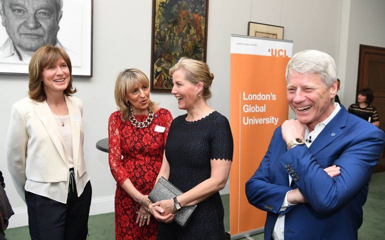 Fiona Bruce, Jane Lush, HRH The Countess of Wessex and Nick Ross
