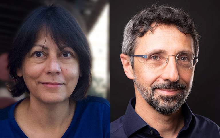 Professors Yvonne Rogers and Roberto Maiolino