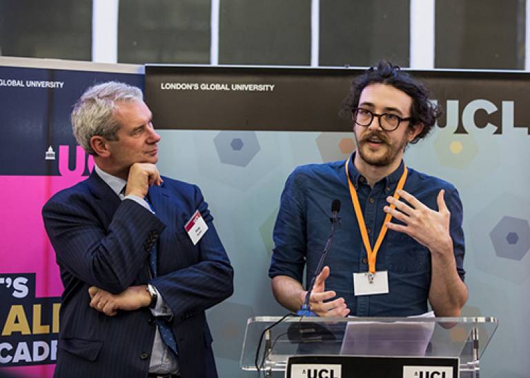 UCL students celebrate the donors of their life-changing scholarships