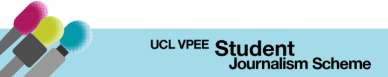 Logo of UCL VPEE Student Journalism Scheme