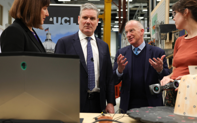 Labour Leader and Shadow Chancellor visit UCL 