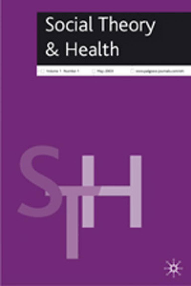 The 'Social Theory and Health' journal
