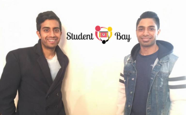 UCL PhD student Jaimin Shukla has founded Student Bay - an Intercampus university marketplace