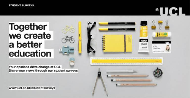 Student surveys at UCL