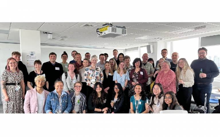 Photo of UCL students at the CAN conference