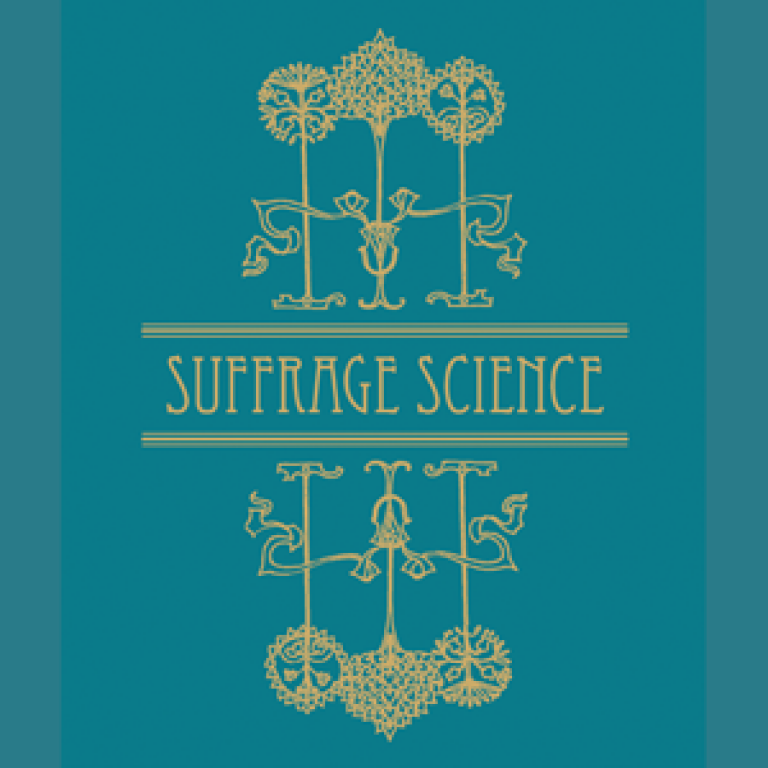 Dustjacket of 'Suffrage Science'