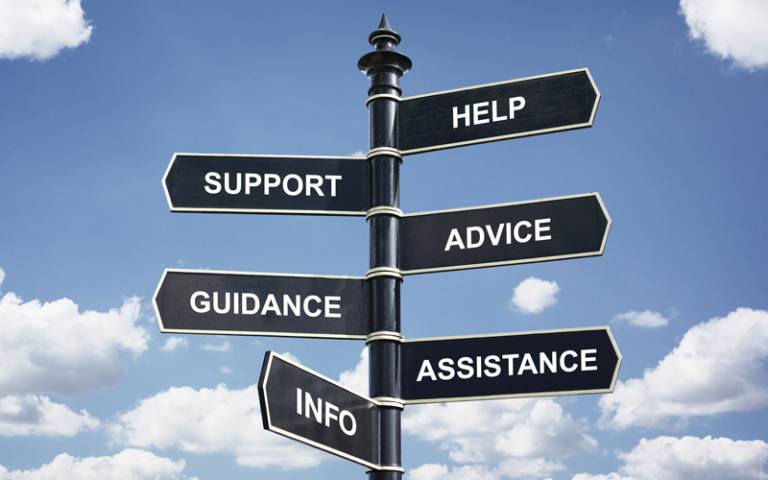 Signposts to support and guidance