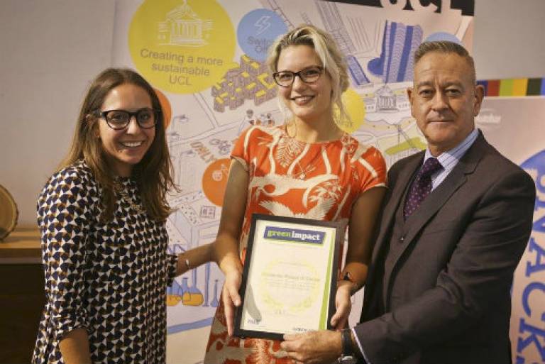 UCL Sustainability Awards 2016: celebrate with us and nominate your friends for an award
