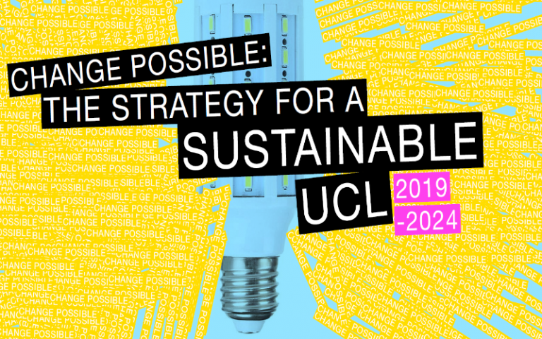 UCL launches bold new sustainability strategy