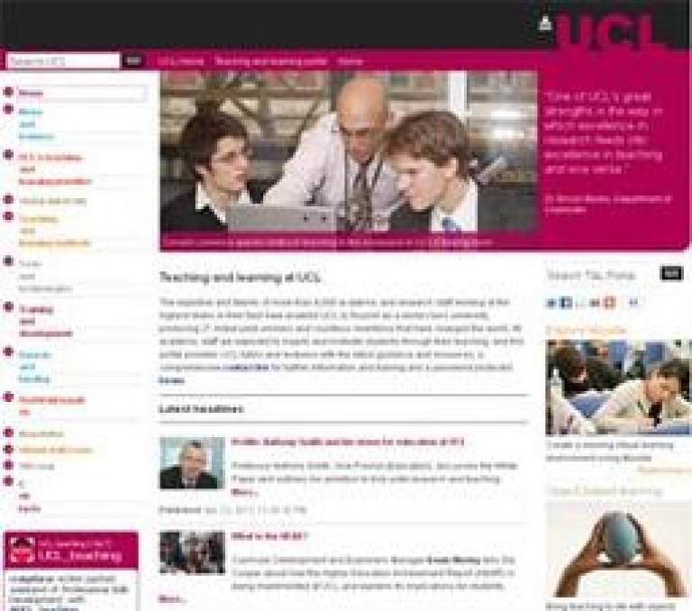Teaching and Learning Portal