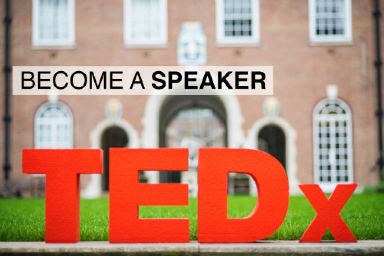 Got an idea worth sharing? Your chance to talk at TEDxGoodenoughCollege