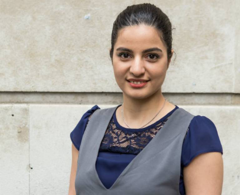 The Campaign for UCL: Recent graduate Marjan Kalanski explains how a UCL scholarship allowed her to overcome the barriers of being in a wheelchair and pursue a fulfilling career