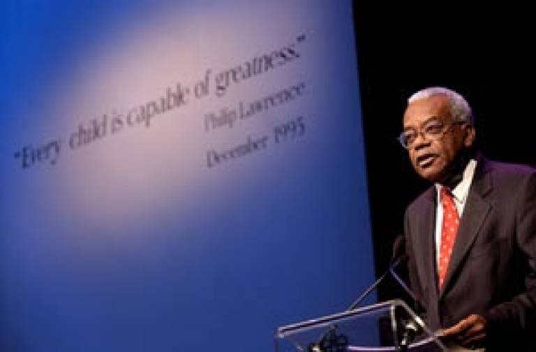 Trevor McDonald chaired the judging panel
