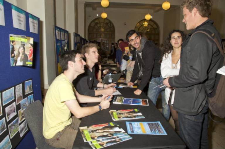 UCL Study Abroad Fair (28 October)
