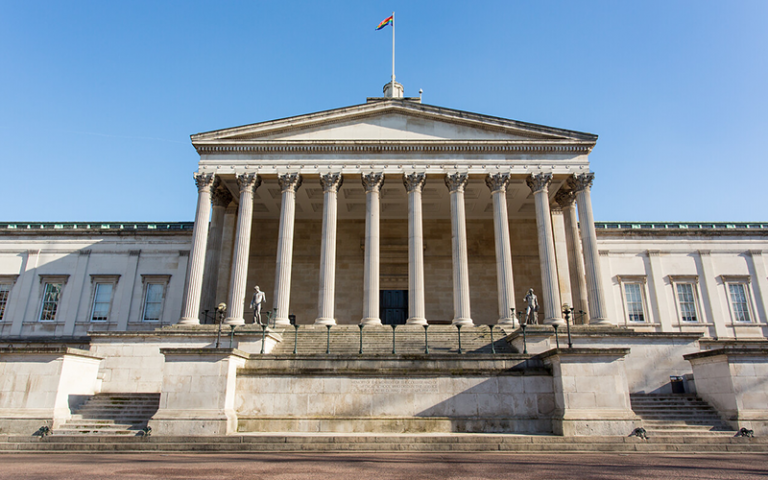an image of the UCL portico 