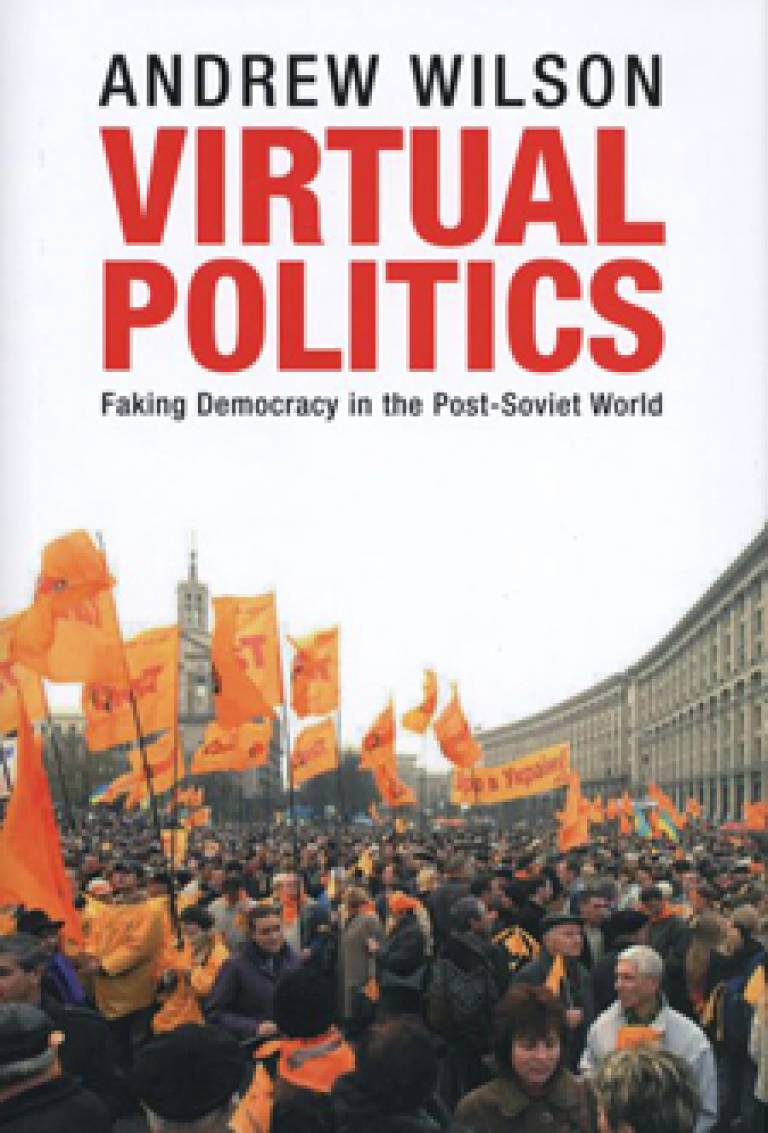 'Virtual Politics' dust jacket