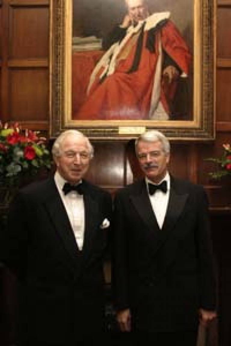 Lord Woolf and Professor Grant
