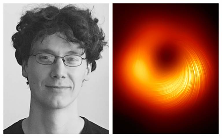 Dr Ziri Younsi & new image of the supermassive M87 black hole