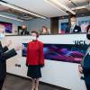 Princess Anne tours the new UCL Eastman Dental Institute