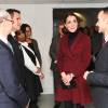The Duchess of Cambridge with UCL staff
