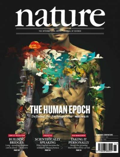 Nature Anthropocene cover