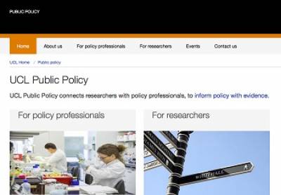 Public policy website