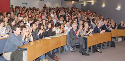 Professor Evans' sell-out lecture