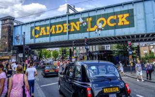 Camden Lock in north London