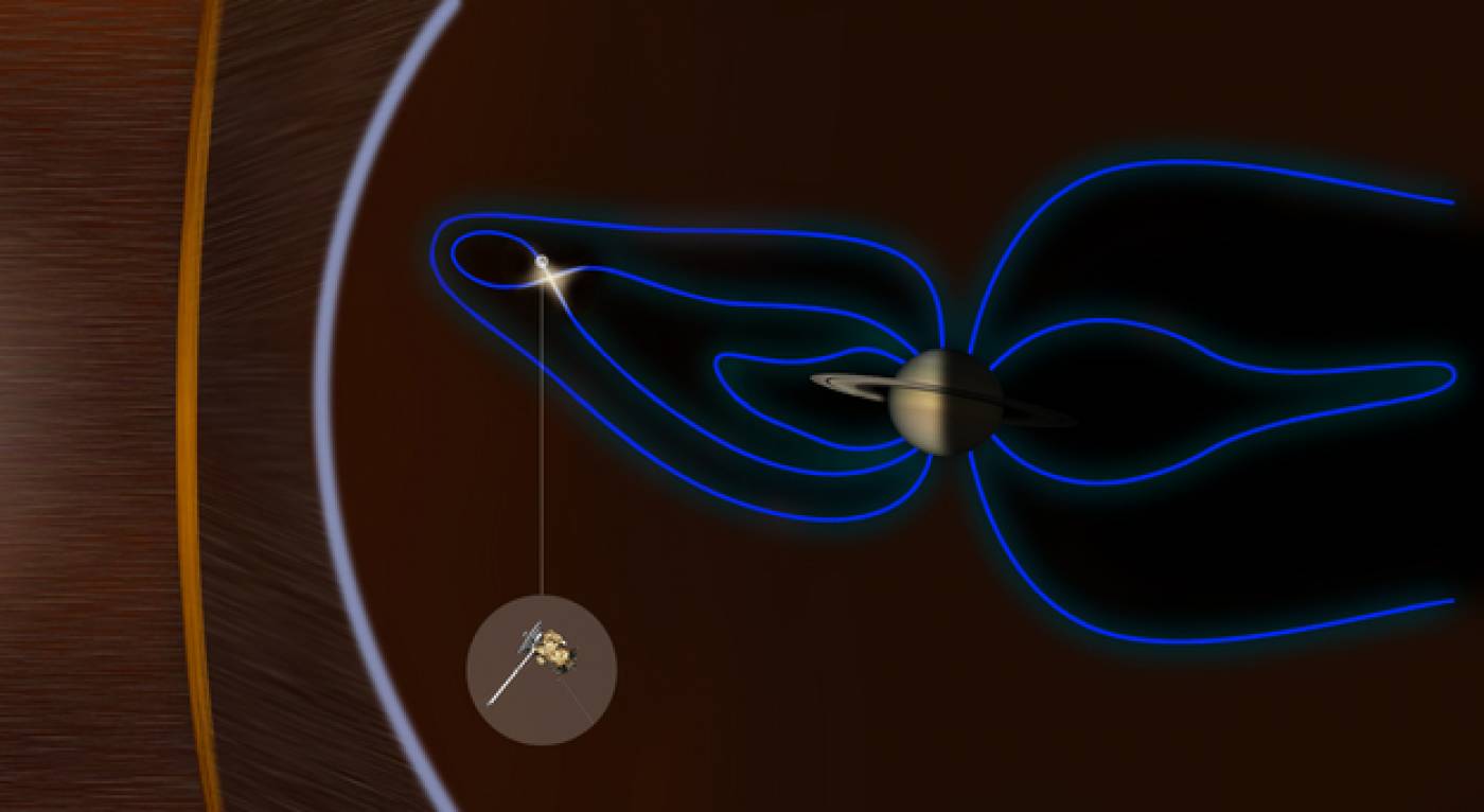 Cassini magnetic reconnection