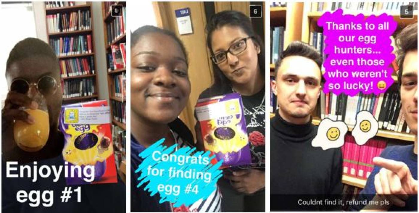 Check out what happened when the Easter bunny visited UCL