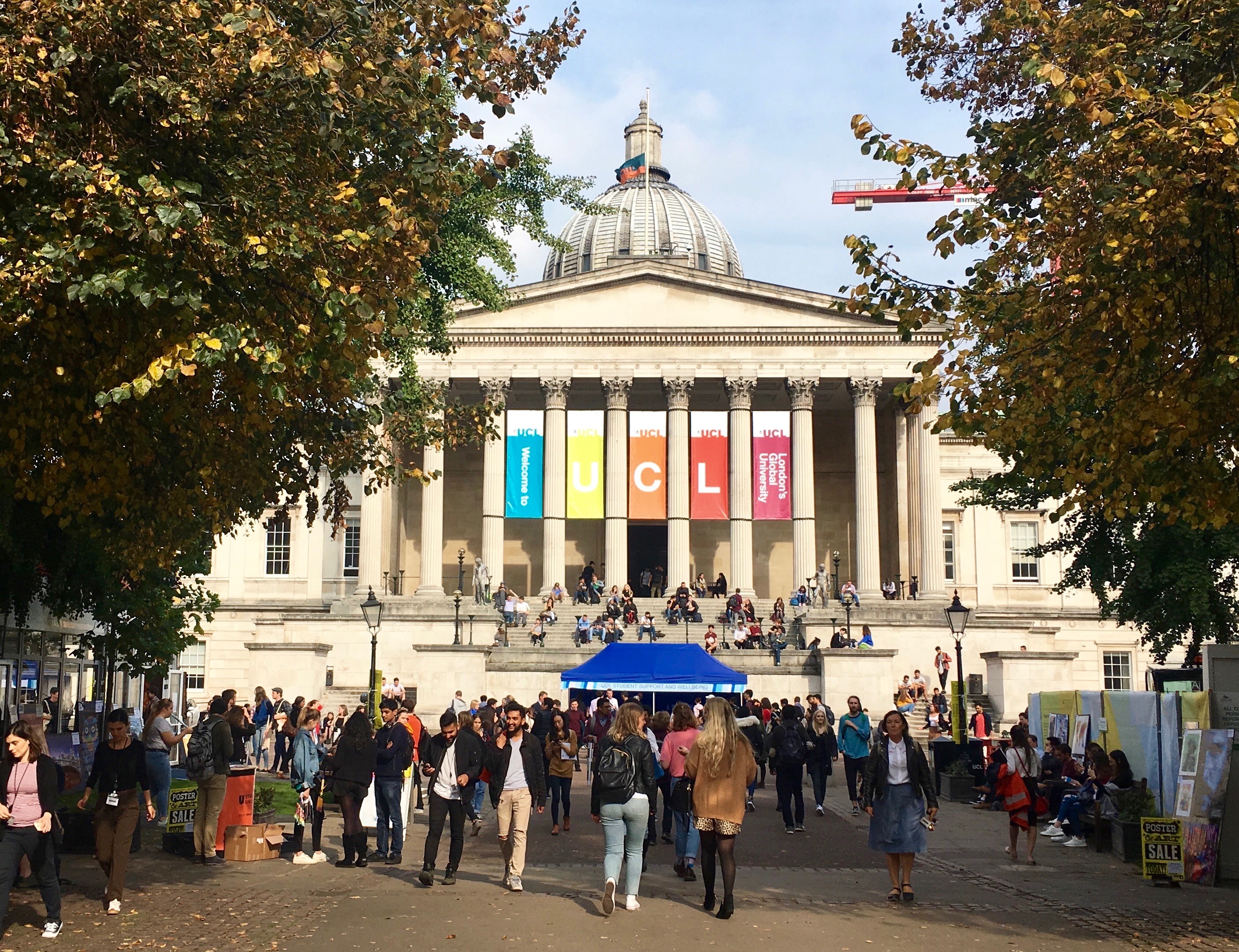 Ucl : Ucl students hail from around 150 countries, and tuition costs are higher for students