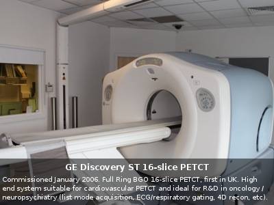 GE Discovery ST 16-slice PETCT