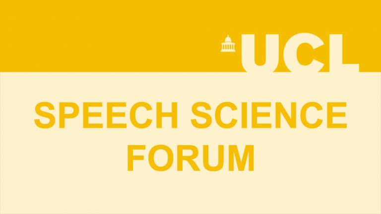 Speech Science Forum Logo
