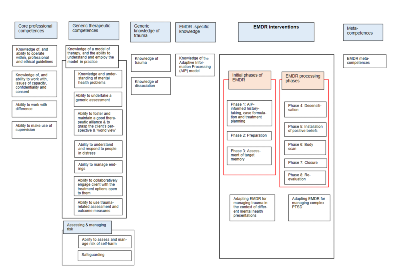 EMDR competece framework map