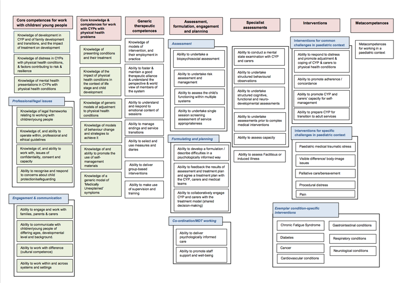 Paediatric Competency Framework Map