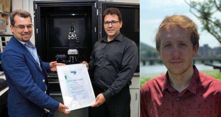 WITec Paper Award Silver 2019 - Dodd and Papineau (Credit: WITec)