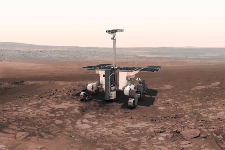 The ESA Rosalind Franklin (ExoMars 2020) rover