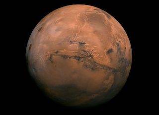 Mars Valles Marineris hemisphere