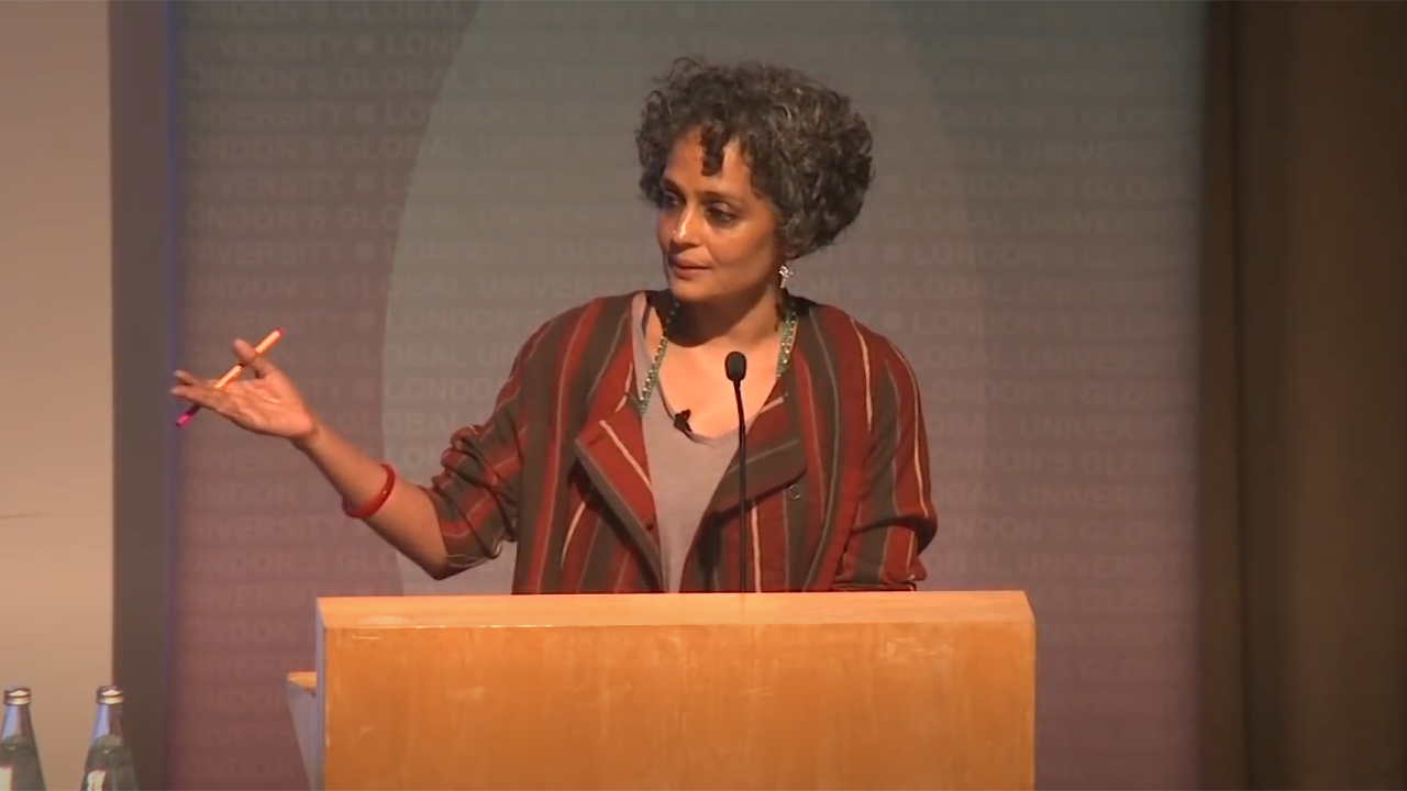 Lancet Lecture 2014 - Author Arundhati Roy - Feature