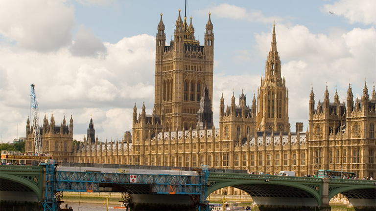 Politics and Society - Houses of Parliament and Bridge