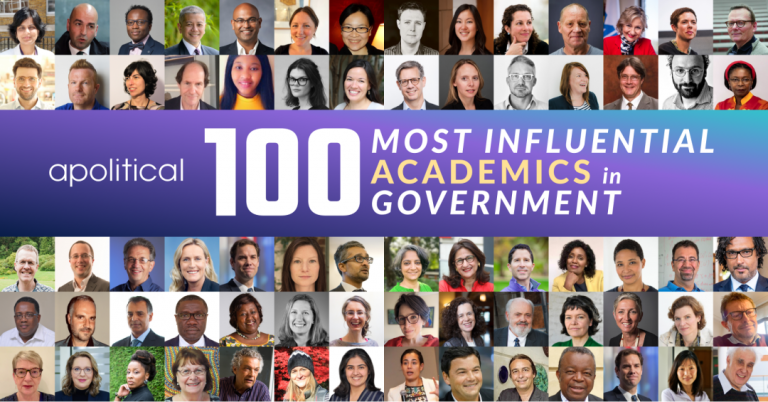 100 most influential academics 