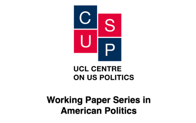 CUSP working paper series in American politics