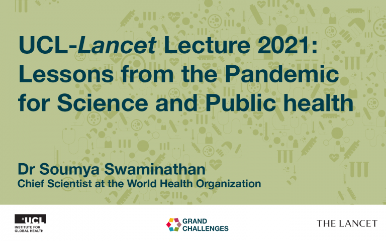 UCL-Lancet Lecture 2021