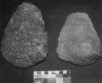 Acheulian tools found at the site