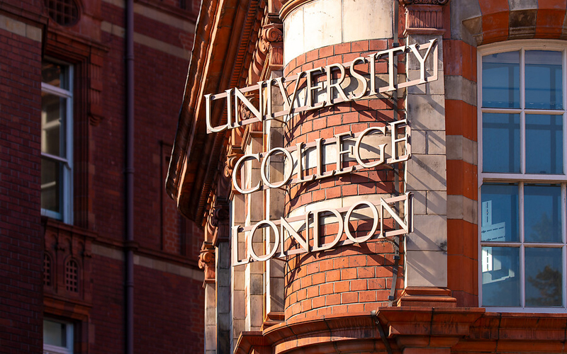 University College London sign
