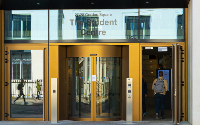 UCL student centre front entrance.