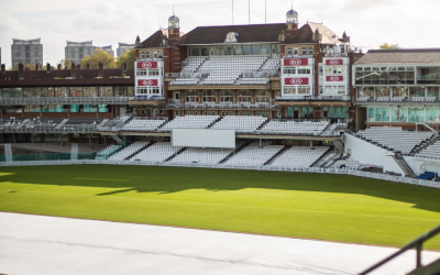 The Oval cricket ground.