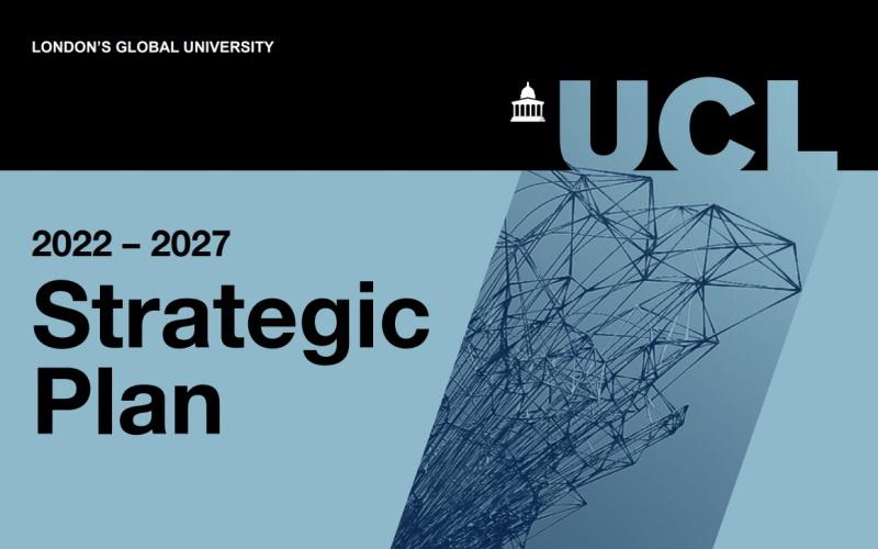 UCL Strategic Plan 2022-27 cover