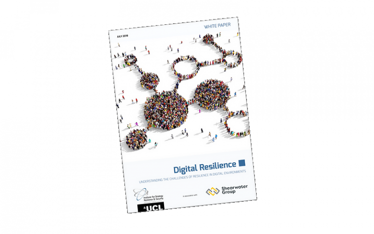 Digital resilience report cover