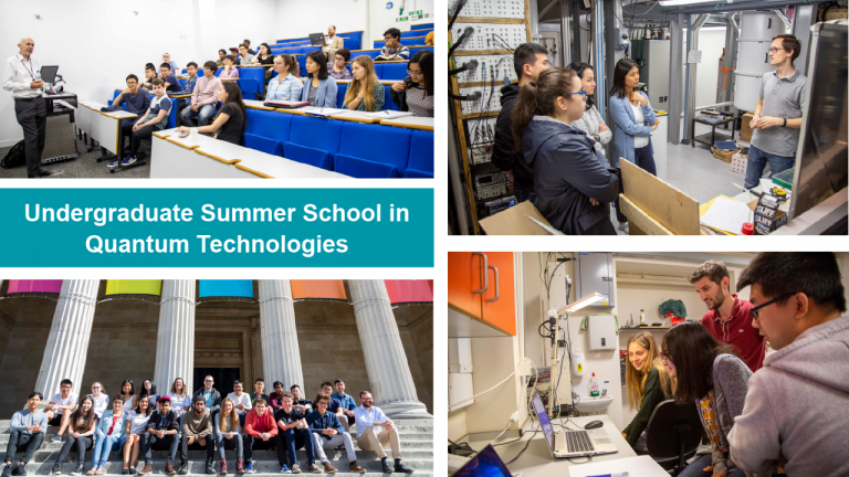 Collage of photos: UCLQ Summer School